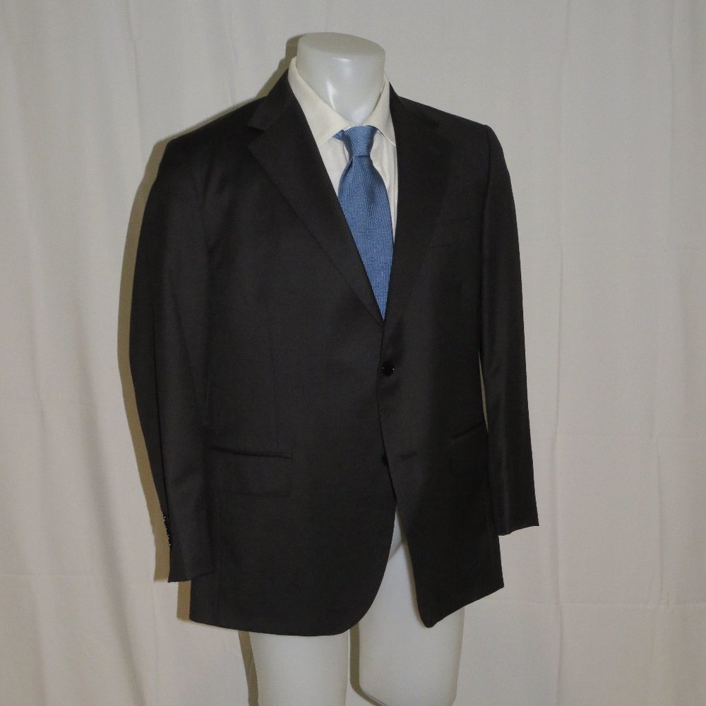 Cantarelli Recent Solid Charcoal Gray Two Button … - image 6